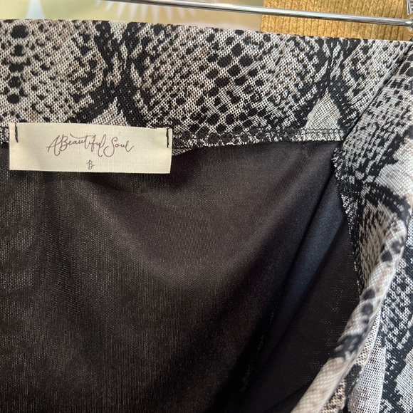 A Beautiful Soul Aiden Snakeskin Skirt - Picture 10 of 11